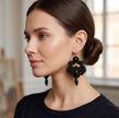 Boho Black - Glamour Soutache Earrings