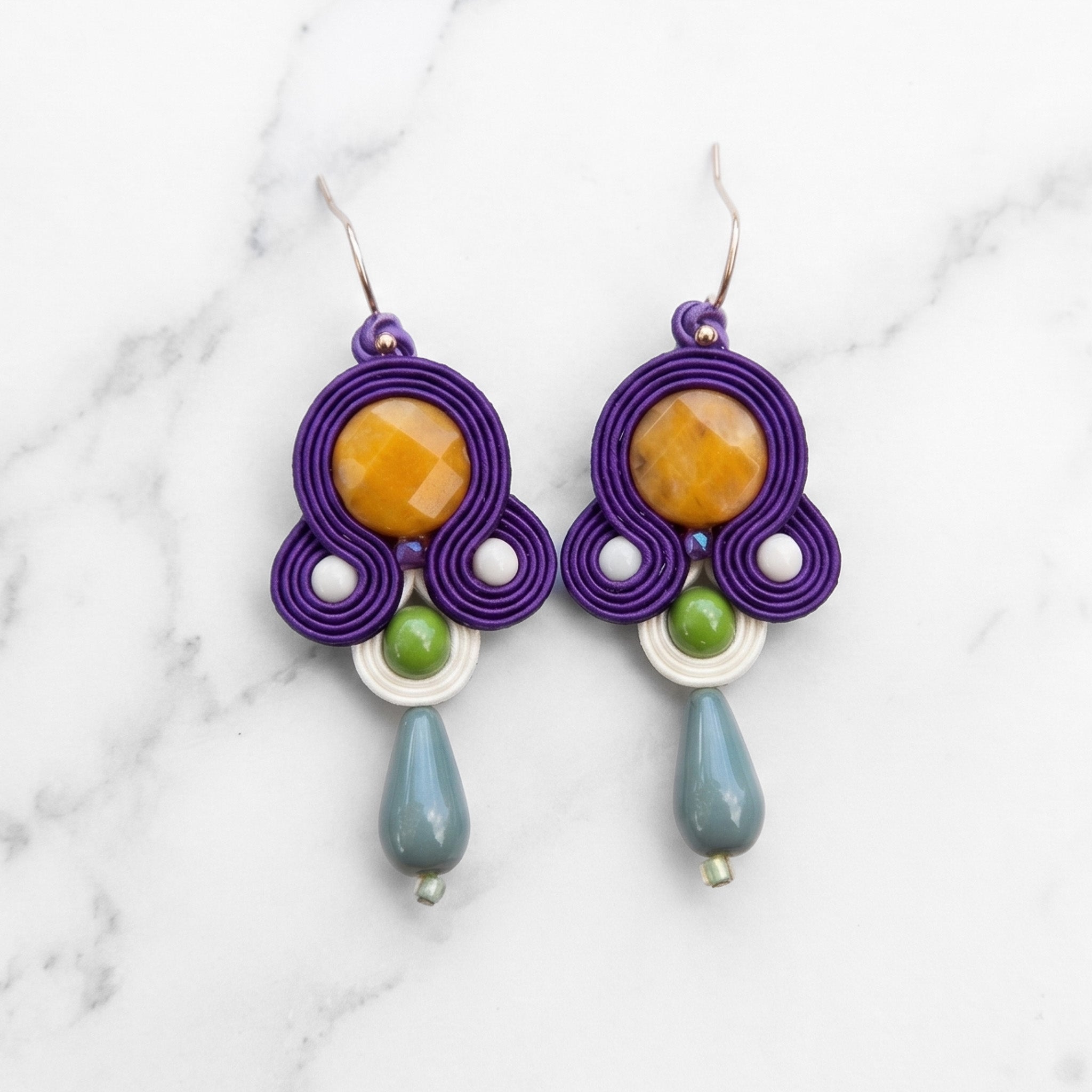 Fruit Soutache Earrings