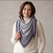 Nordic Breeze - Crochet Triangle Ombre Scarf
