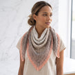 Sunset Fade - Crochet Triangle Ombre Scarf