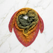 True Autumn - Crochet Triangle Ombre Scarf
